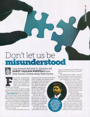 Laiq Ahmed Atif's interview in 'M' Magzine