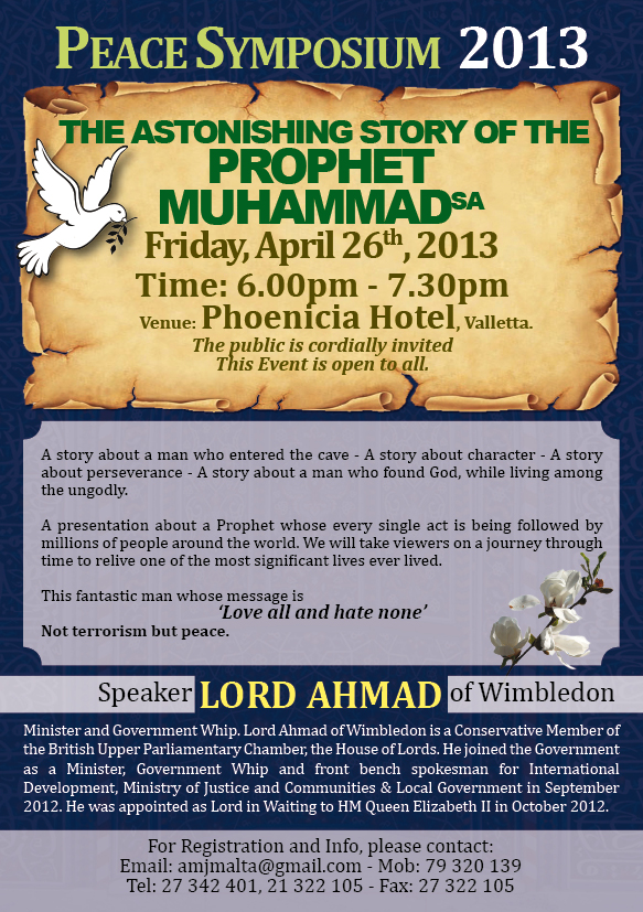 Peace Sympsoium 2013 - English