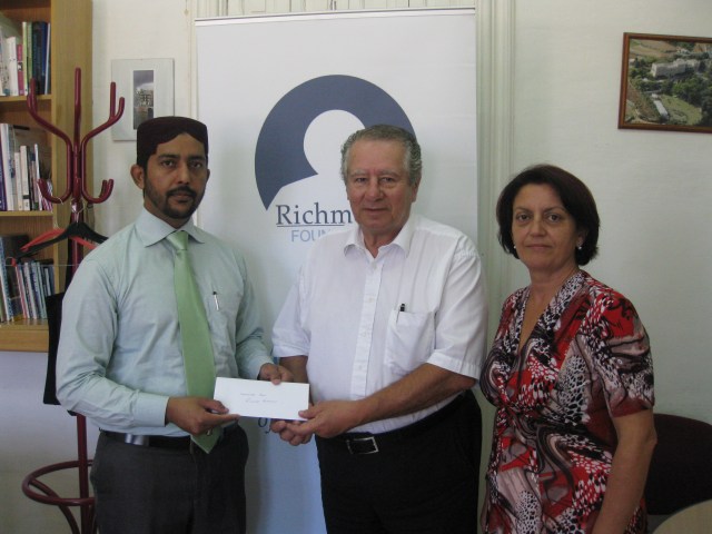 Ahmadiyya Helps Richmond Foundation